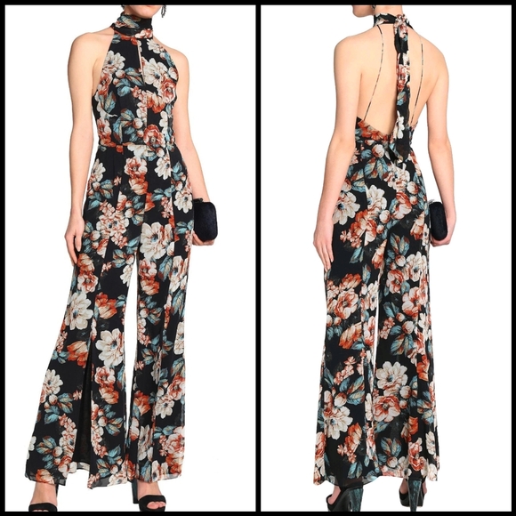 EUC Nicholas Lola Floral Jumpsuit - Picture 1 of 15